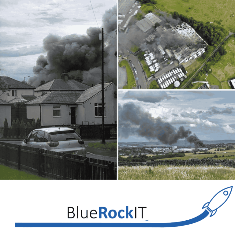 IT Backup and Support Saves Business After Fire