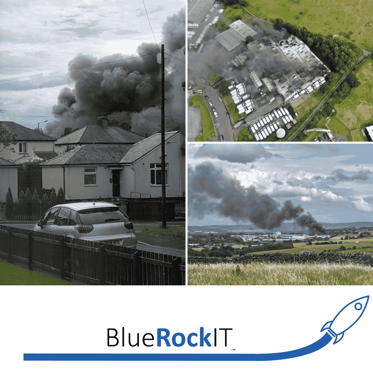 IT Backup and Support Saves Business After Fire